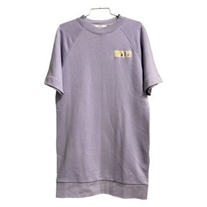 Tibi Light Purple Oversized Sweater Shirt Dress Size XXS